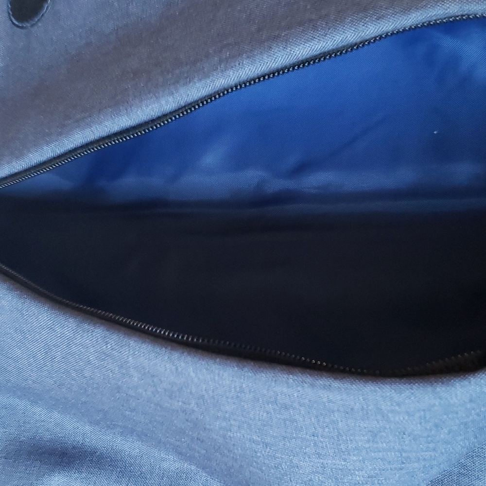 Hewlett-Packard Gray Blue Computer Backpack - image 4